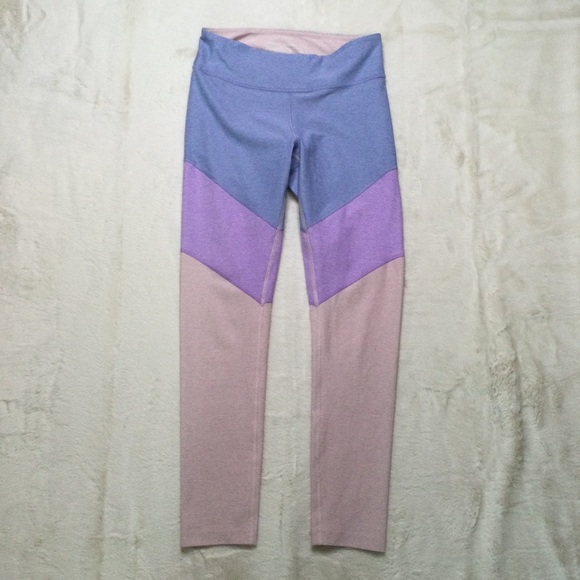 Outdoor Voices 7/8 Springs Leggings Tights Lilac Lavender Dahlia purple pink - Picture 4 of 9